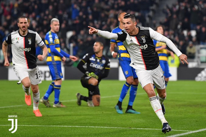 ഗോ​ള​ടി​മേ​ളം തു​ട​ർ​ന്ന്​ ക്രി​സ്​​റ്റ്യാ​നോ; യു​വ​ൻ​റ​സി​ന്​ ജ​യം